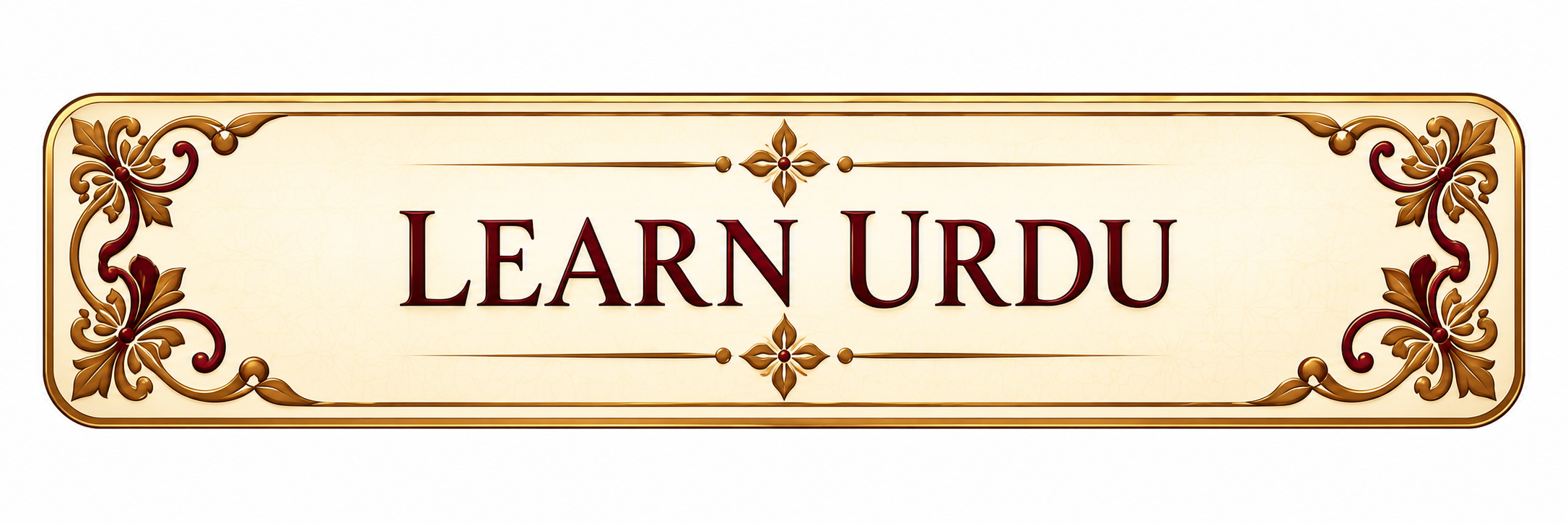 LEARN URDU BUTTON