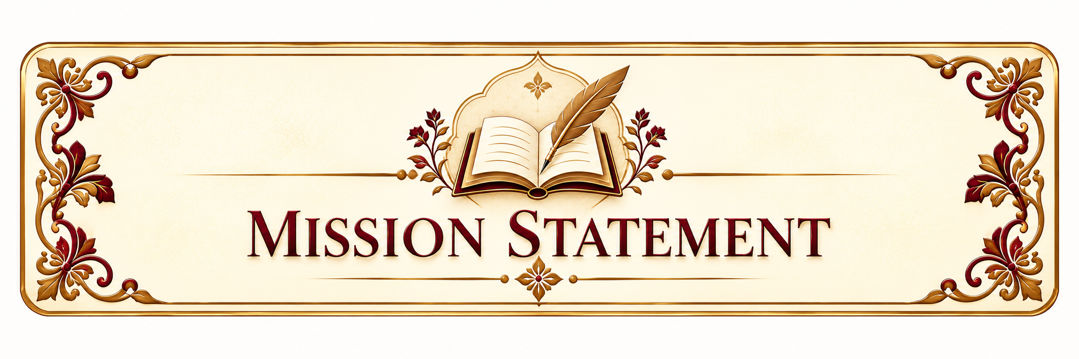 MISSION STATEMENT BANNER